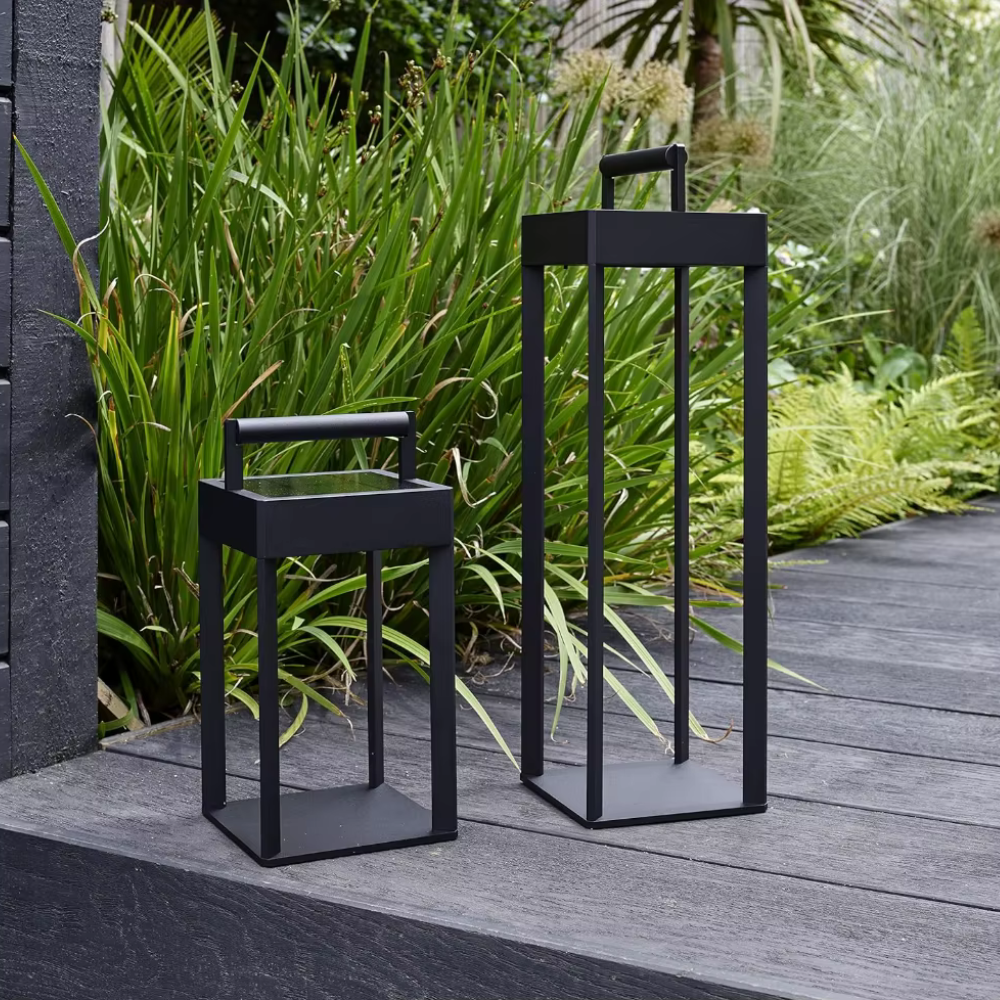 Linterna Solar Orvanta Luz Exterior con Control Remoto | Lámpara de Jardín Impermeable IP65