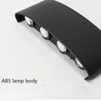 Luz de Pared Exterior Moderna en Arco | Aplique LED Impermeable para Iluminación de Jardín o Patio