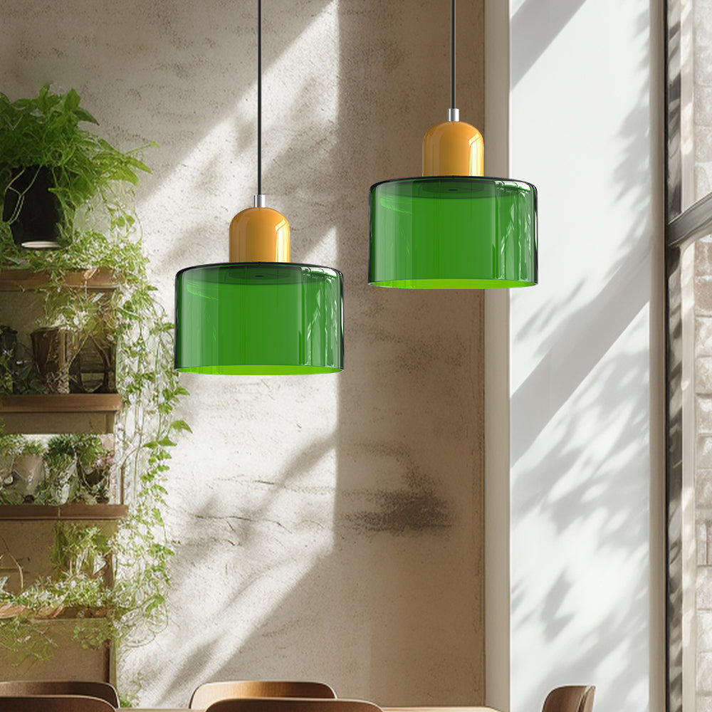 Bauhaus | Lámpara Colgante Creativa de Vidrio