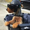 Casco y Gafas de Motocicleta para Perros