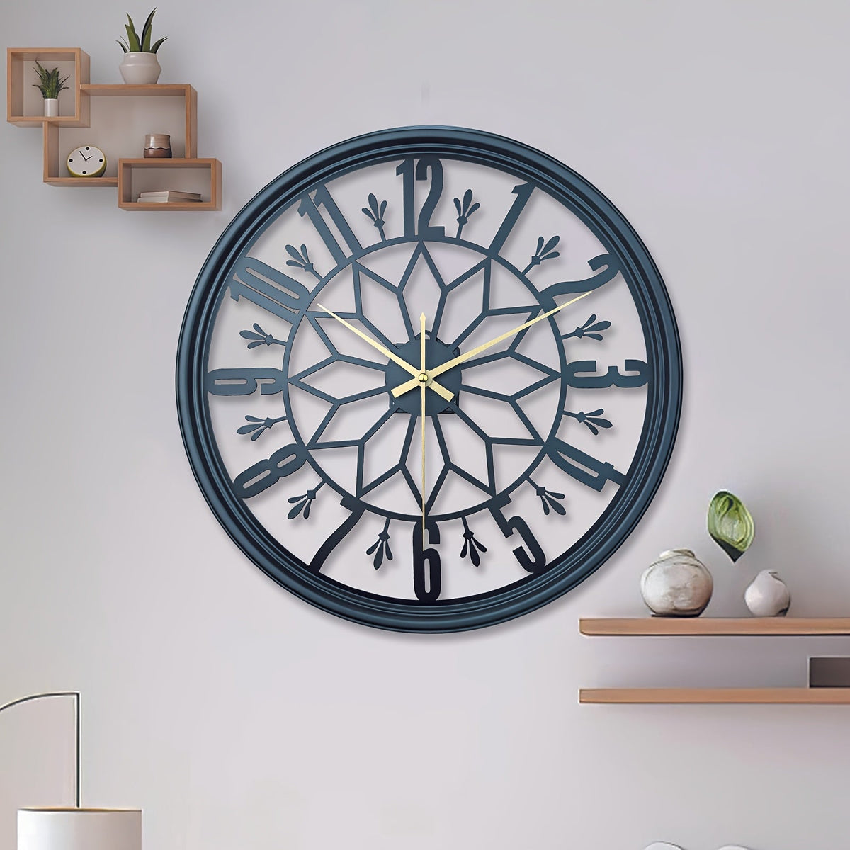 RELOJ DE PARED IRONVINTAGE – Acento Silencioso y Elegante