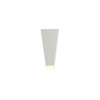 Estilo simplista de luz de pared trapezoidal de aluminio cálido/blanco, iluminación LED de lámpara de noche en negro/blanco