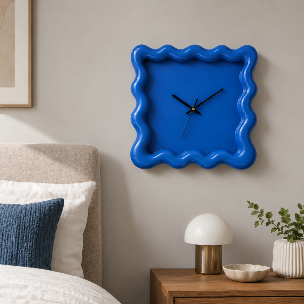 Reloj de Pared Minimalista Elegante con Movimiento Silencioso | Decoración de Reloj de Pared Chic para un Estilo de Hogar Atemporal