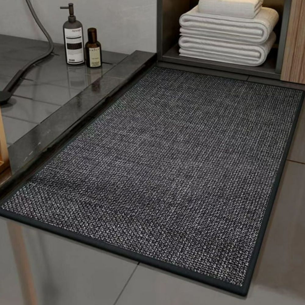 Alfombra de Baño Antideslizante de Confort Trenzado