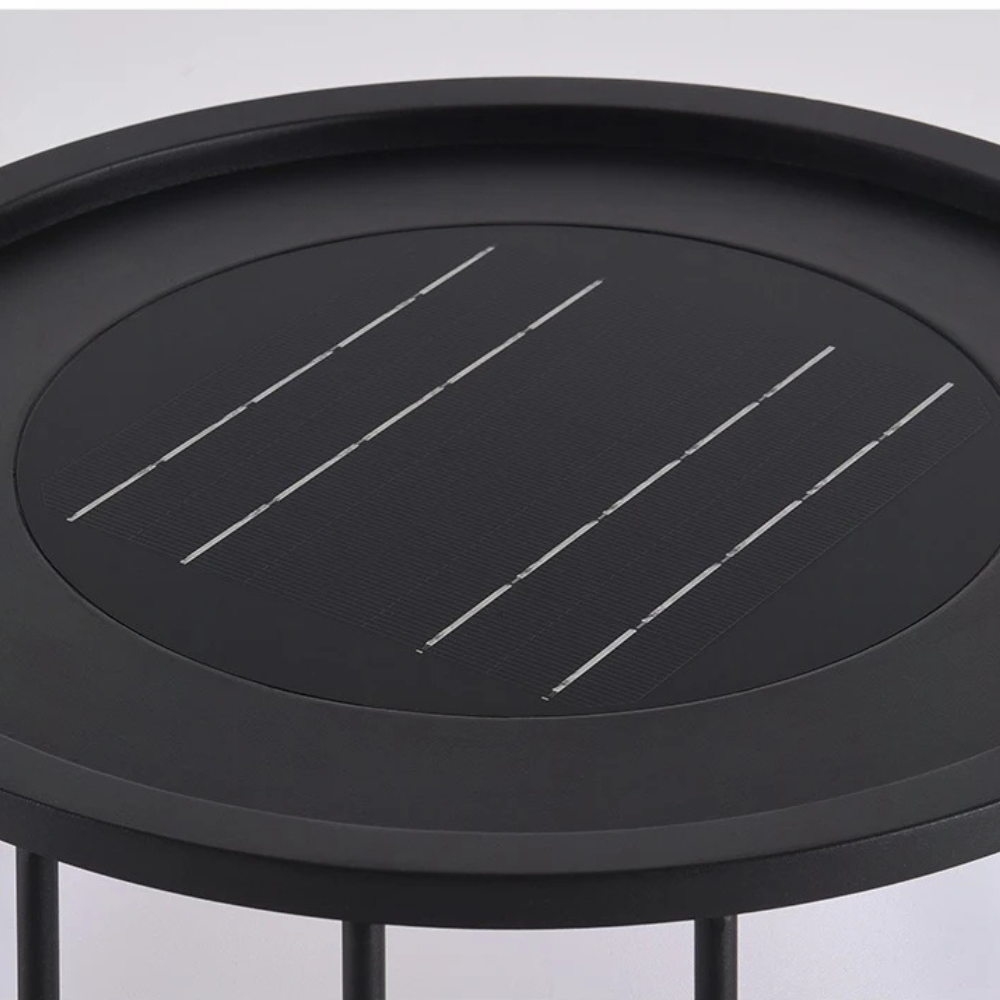 Lámpara Solar Moderna para Exteriores - LED Regulable a Prueba de Agua IP65 para Patios