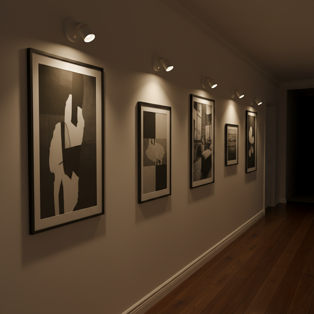 IllumiSpot | Luz de acento ajustable y versátil para la iluminación de la decoración del hogar