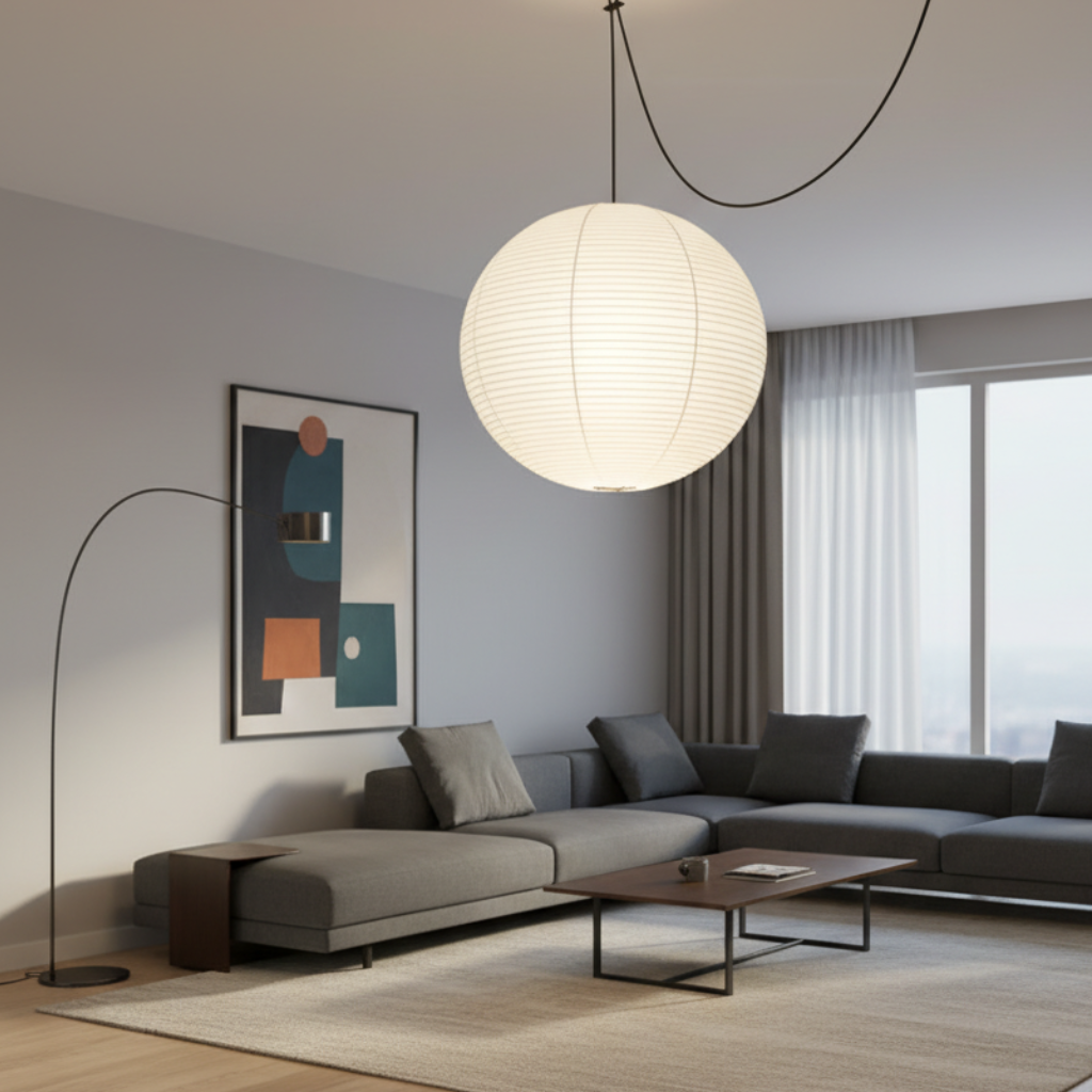Lámpara Colgante Akari A Series - Iluminación Contemporánea y Estilosa