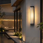Luz de Pared Moderna para Exteriores | Aplique de Pared LED de Acero Inoxidable Impermeable para Iluminación de Patio y Porche