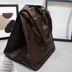 Bolsos de fin de semana de gran tamaño de cuero