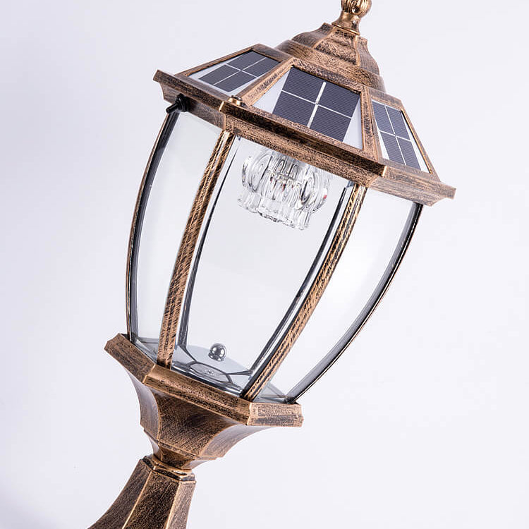 Luz de Paisaje de Jardín de 1 Lámpara Solar Exterior a Prueba de Agua de Aluminio y Vidrio | Brehn