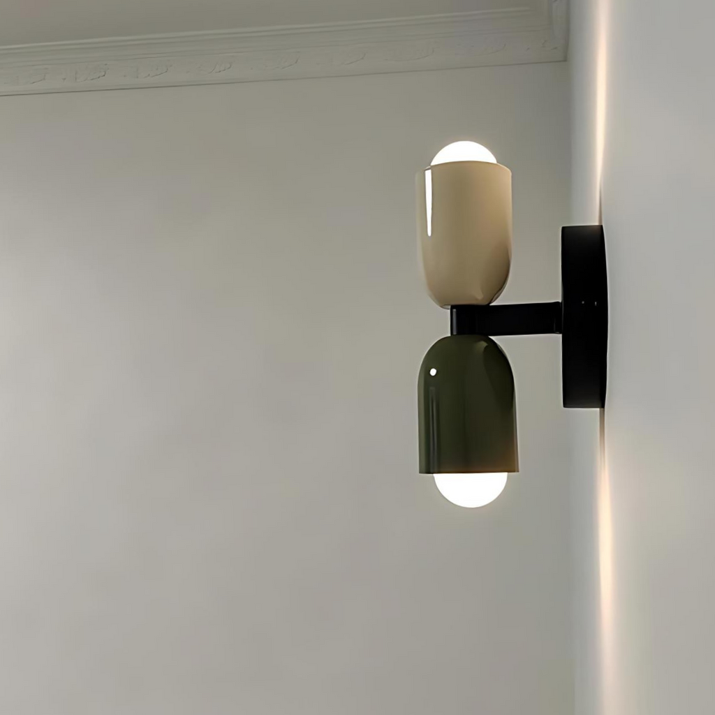 Coloria | Lámpara de pared doble moderna