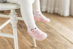 Zapatos de calcetines tejidos cálidos para bebés