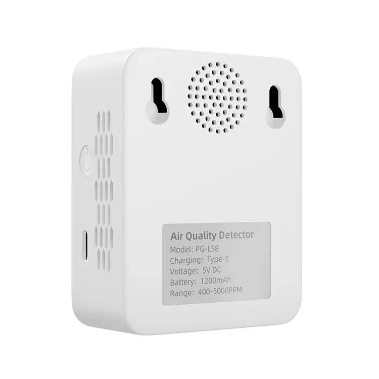 Monitor de CO2 AirSense Pro con Alertas en Tiempo Real