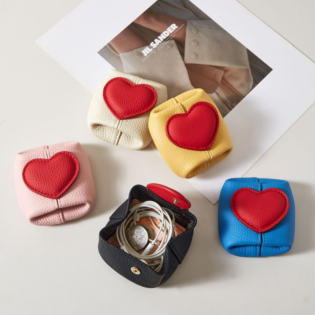 VeloHeart Mini Monedero — Estilo Elegante, Confianza Duradera