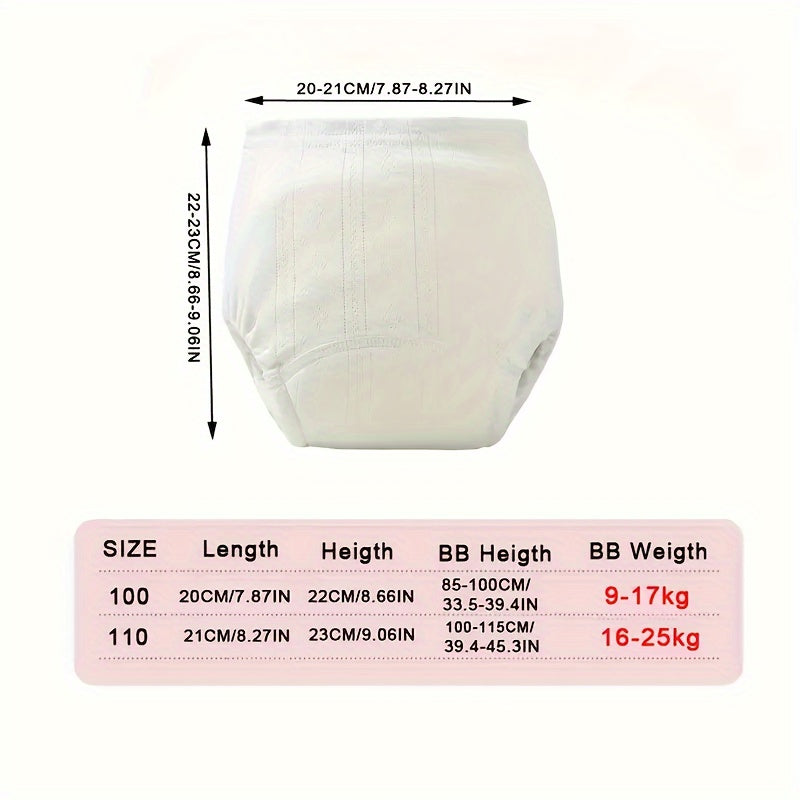 Pantalones de Entrenamiento para Niños Pequeños – Reutilizables, Transpirables y a Prueba de Fugas para un Entrenamiento Cómodo