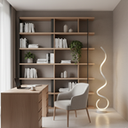 Spira | Lámpara de Pie LED Espiral Regulable Moderna para Sala de Estar