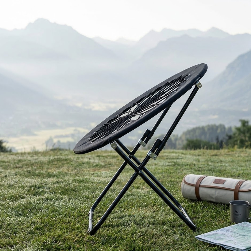 Silla de Camping Minimalista Portátil - Silla Plegable Ligera para Exterior