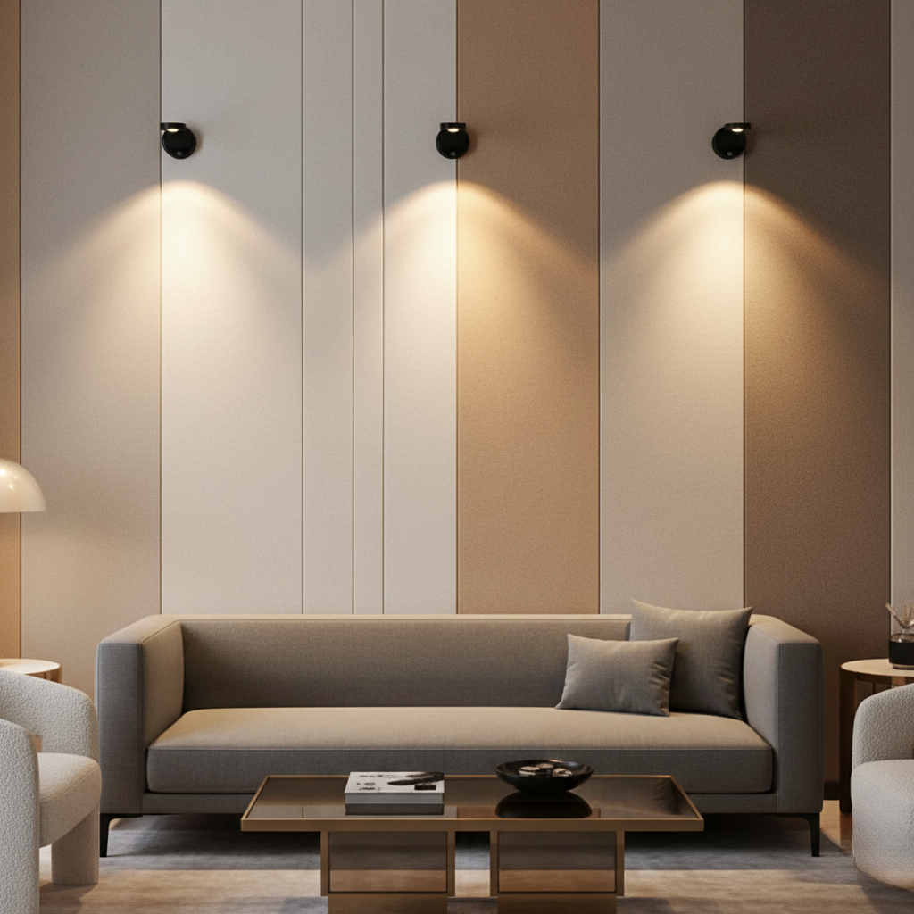 SenseSpot | Foco de Pared LED Inalámbrico Activado por Movimiento Moderno