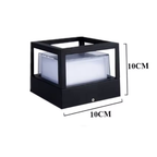 Luces LED Exteriores de Aluminio Impermeables | Iluminación Eficiente Energéticamente para Jardines o Patios
