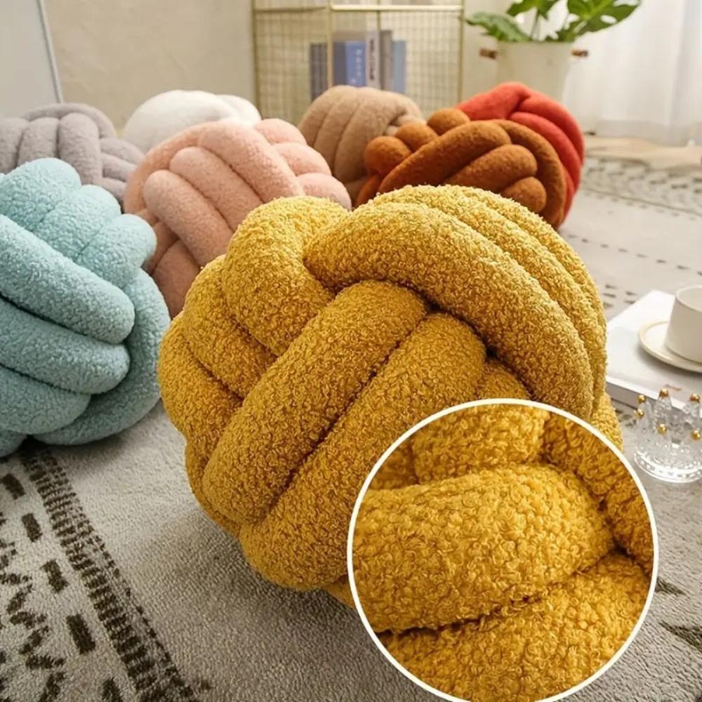Cojín de Boucle Anudado
