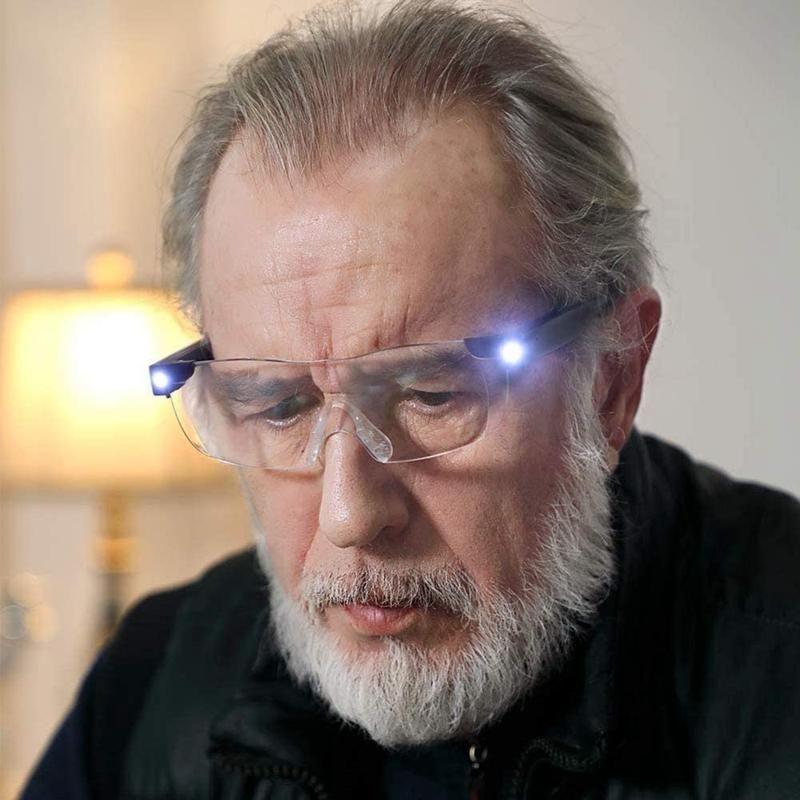 Kalsten | Gafas con Luz LED Lupa