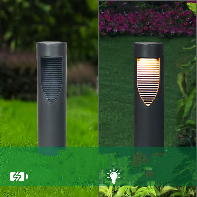 Lisslune | Lámpara Solar de Jardín Moderna – Iluminación LED Exterior con Diseño Elegante para Terraza y Jardín