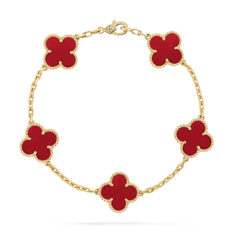 Marrakech | Pulsera de Trébol Rojo