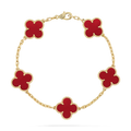 Marrakech | Pulsera de Trébol Rojo