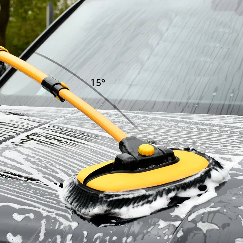 Cepillo de Limpieza de Automóviles Ajustable – Limpieza Cómoda y Eficiente