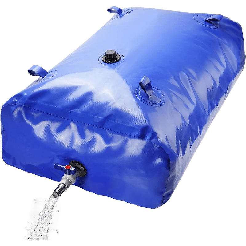 MegaStore Bolsa de Almacenamiento de Agua - Sostenible y Plegable para Jardín y Emergencias
