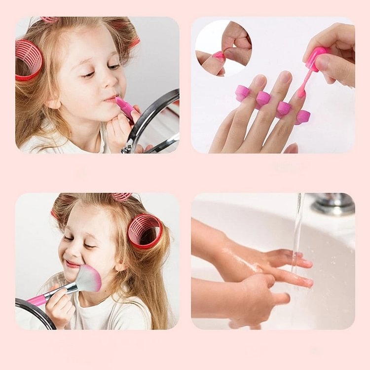 Juego de Maquillaje Lavable para Niños - Seguro y Divertido