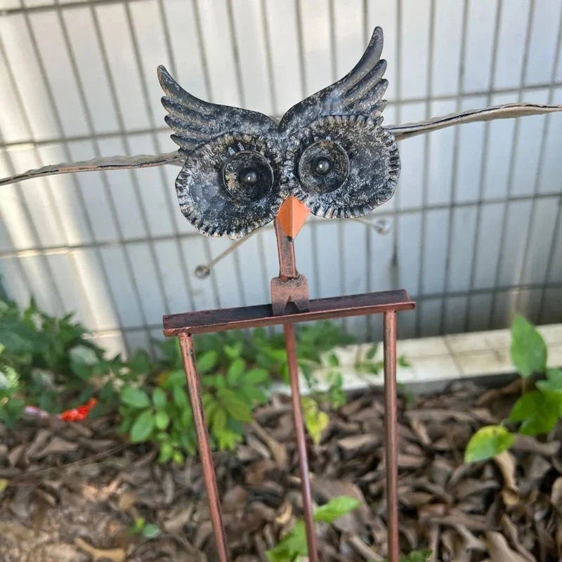 Arte de Jardín - Decoración de Patio con Pájaro