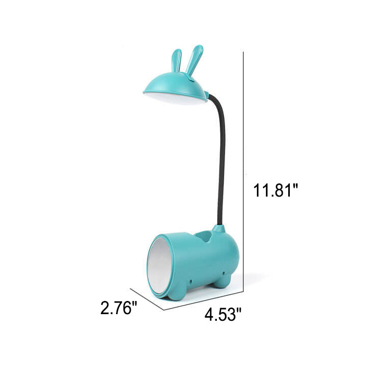 Lámpara de Escritorio LED Táctil USB Conejo Creativo de Caricatura