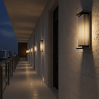 Luz de Pared Moderna para Exteriores | Aplique de Pared LED de Acero Inoxidable Impermeable para Iluminación de Patio y Porche