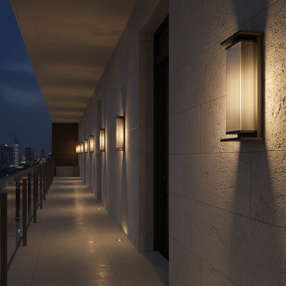 Luz de Pared Moderna para Exteriores | Aplique de Pared LED de Acero Inoxidable Impermeable para Iluminación de Patio y Porche