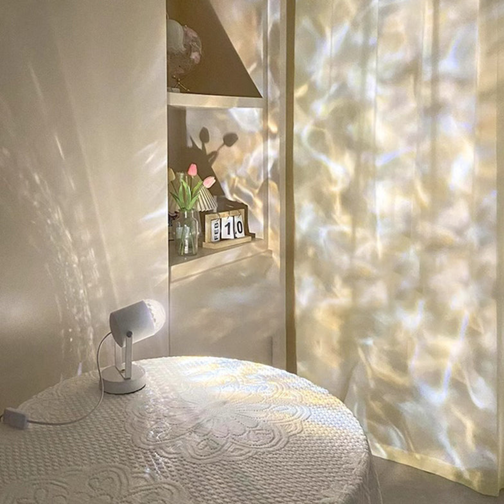 Cascade | Lámpara de Mesa RGB Dinámica Artística para Dormitorio y Sala de Estar