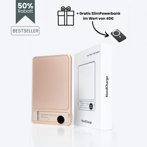 Powerbank magnético con pantalla