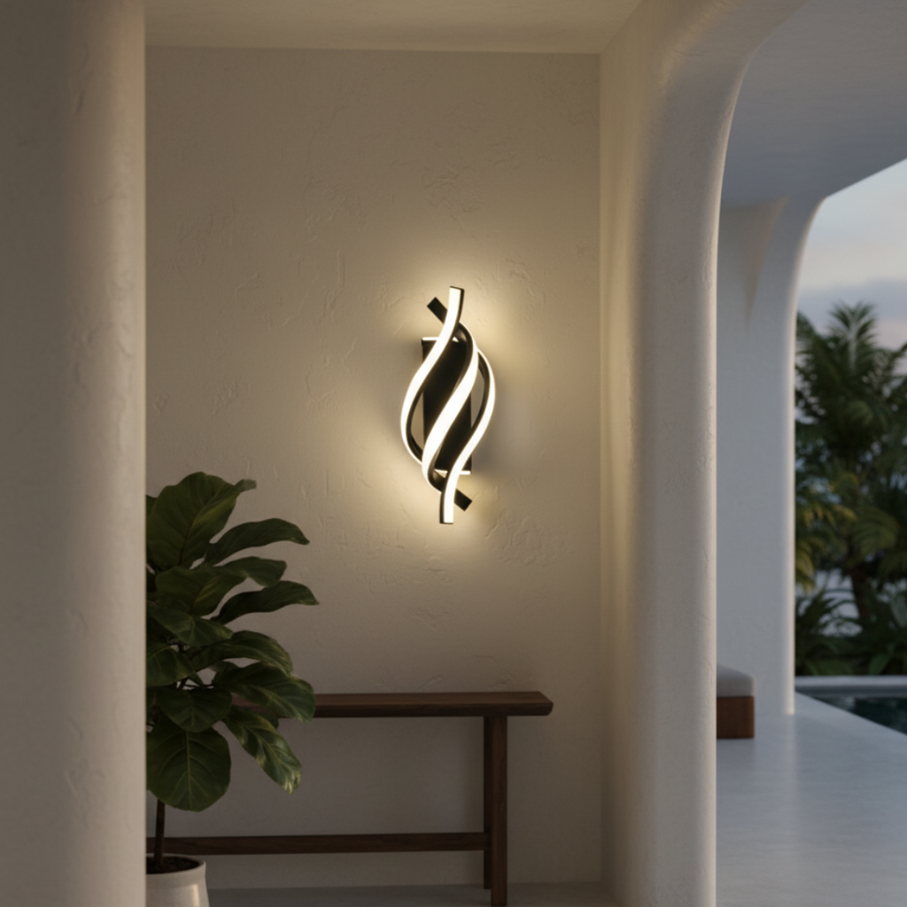 Aplique de Pared Moderno de Aluminio - Lámpara de Pared LED Minimalista para Iluminación Acogedora