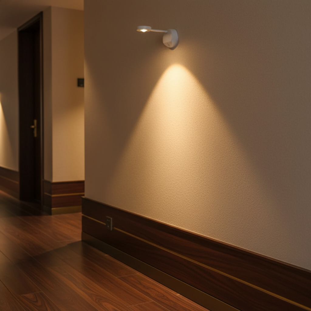 SenseSpot | Foco de Pared LED Inalámbrico Activado por Movimiento Moderno