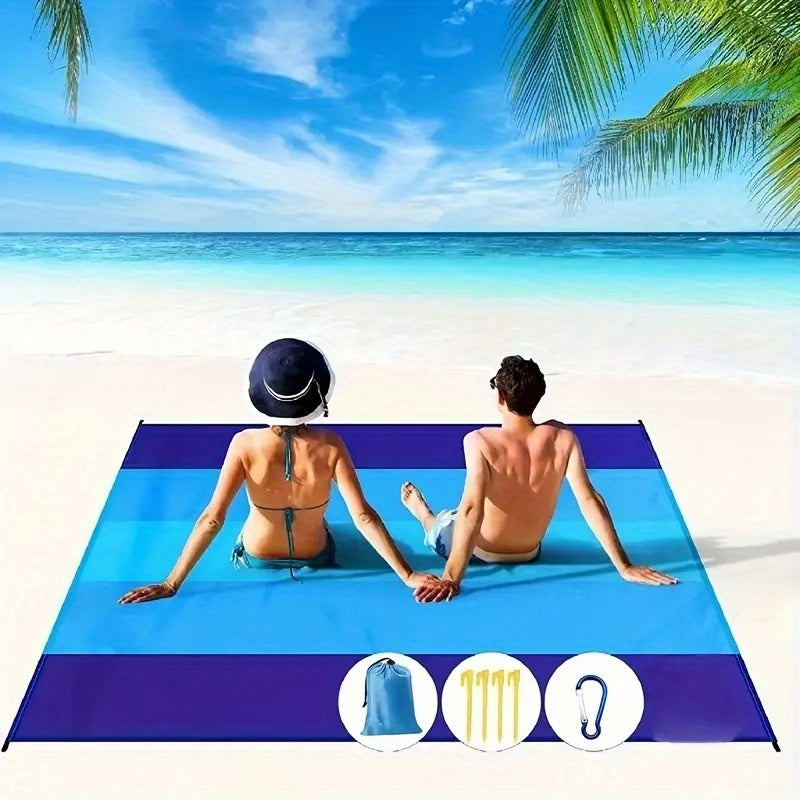 Manta de Playa Extra Grande Impermeable - Ligera y Ideal para Uso al Aire Libre