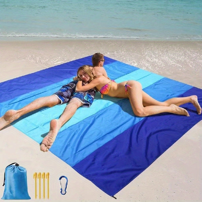 Manta de Playa Extra Grande Impermeable - Ligera y Ideal para Uso al Aire Libre