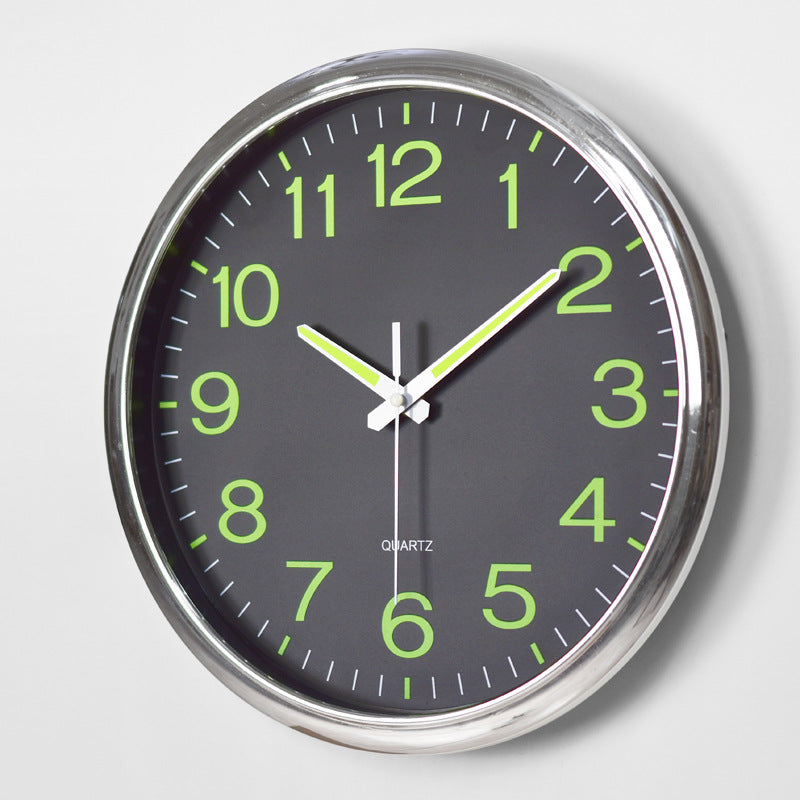 Reloj de Pared Brillante Silencioso 30 Cm