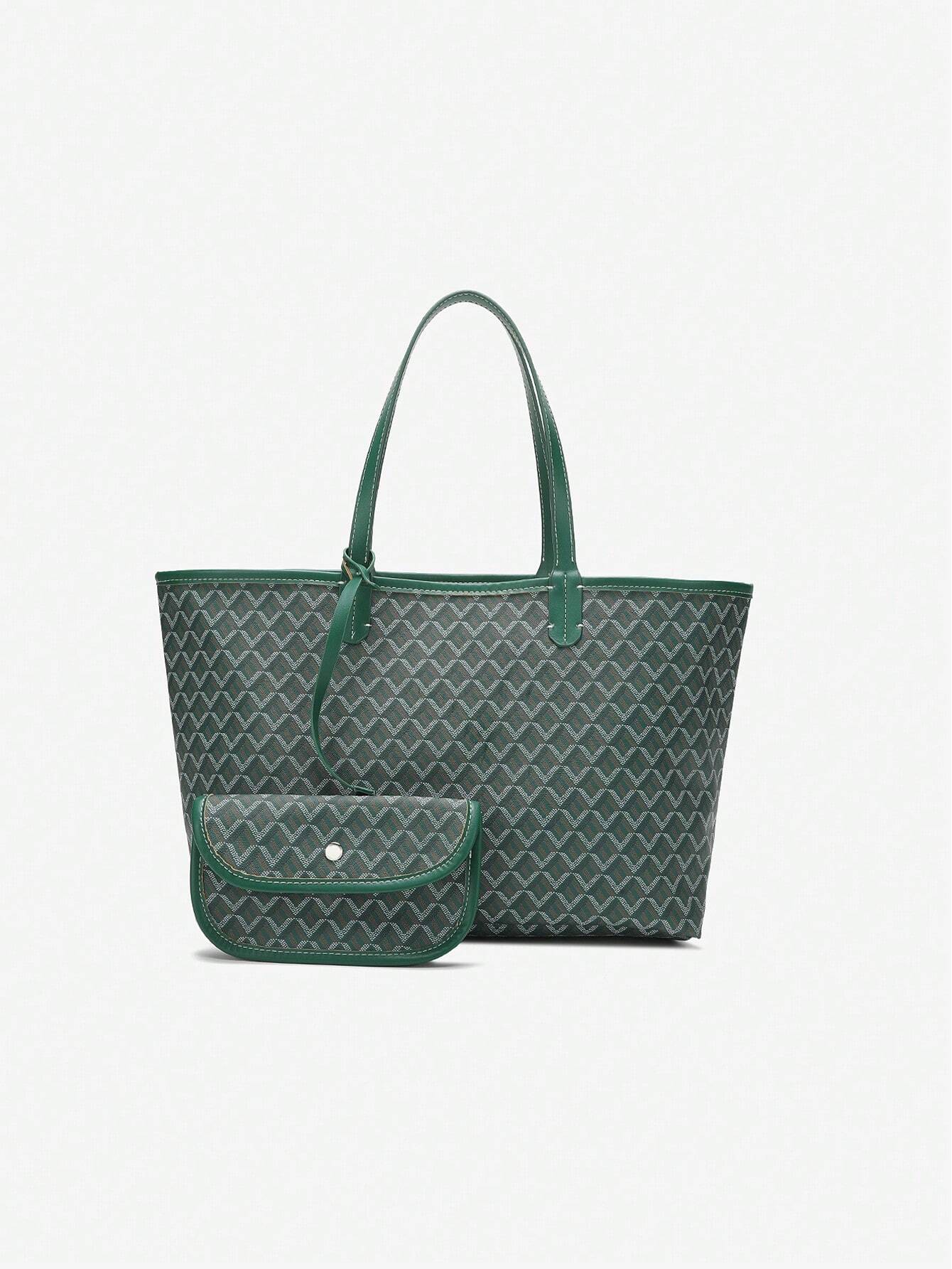 Bolso de Hombro Casual para Damas PVC | Tote Bag | Bolsa grande ligera para estudiantes