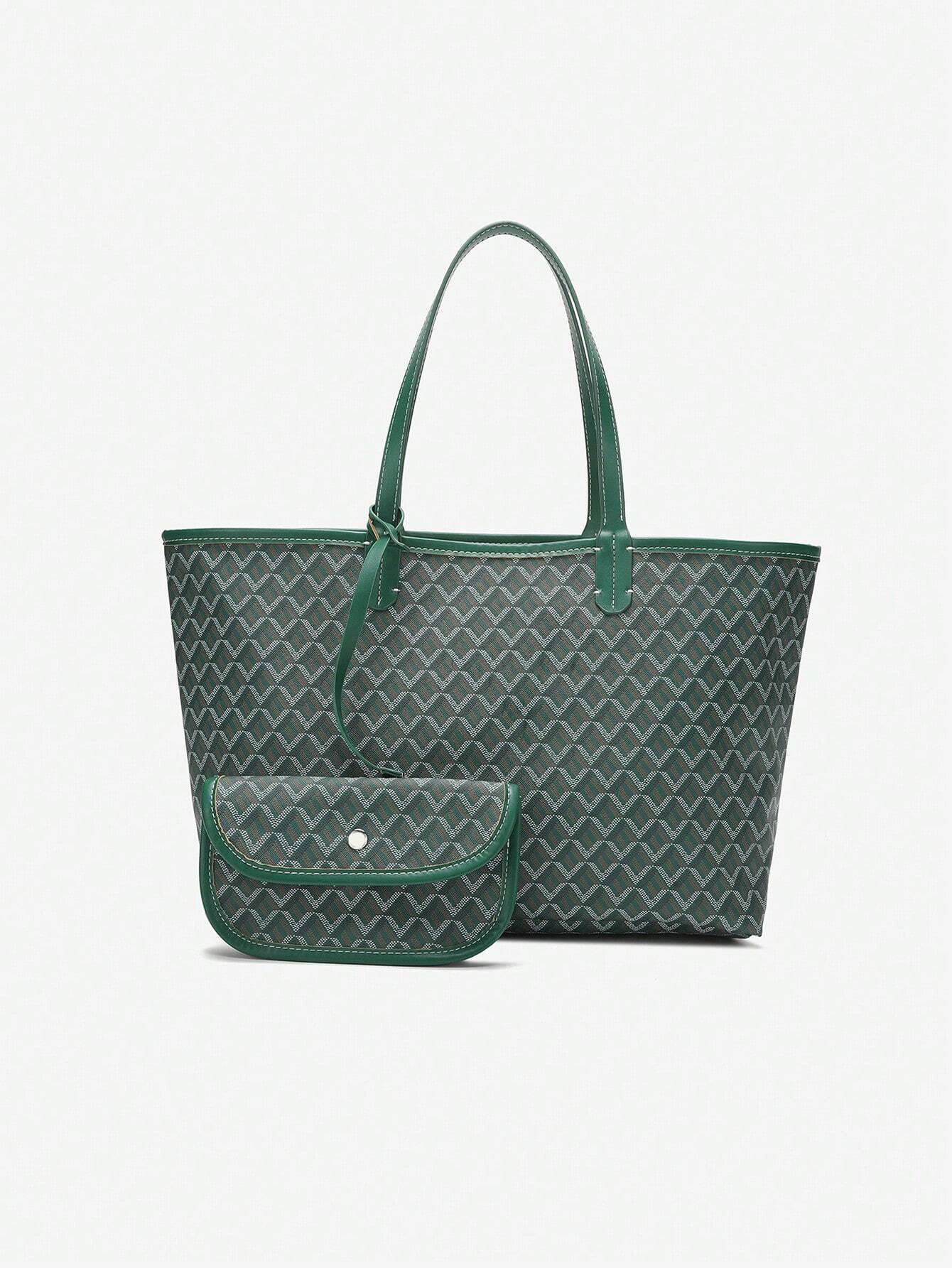 Bolso de Hombro Casual para Damas PVC | Tote Bag | Bolsa grande ligera para estudiantes