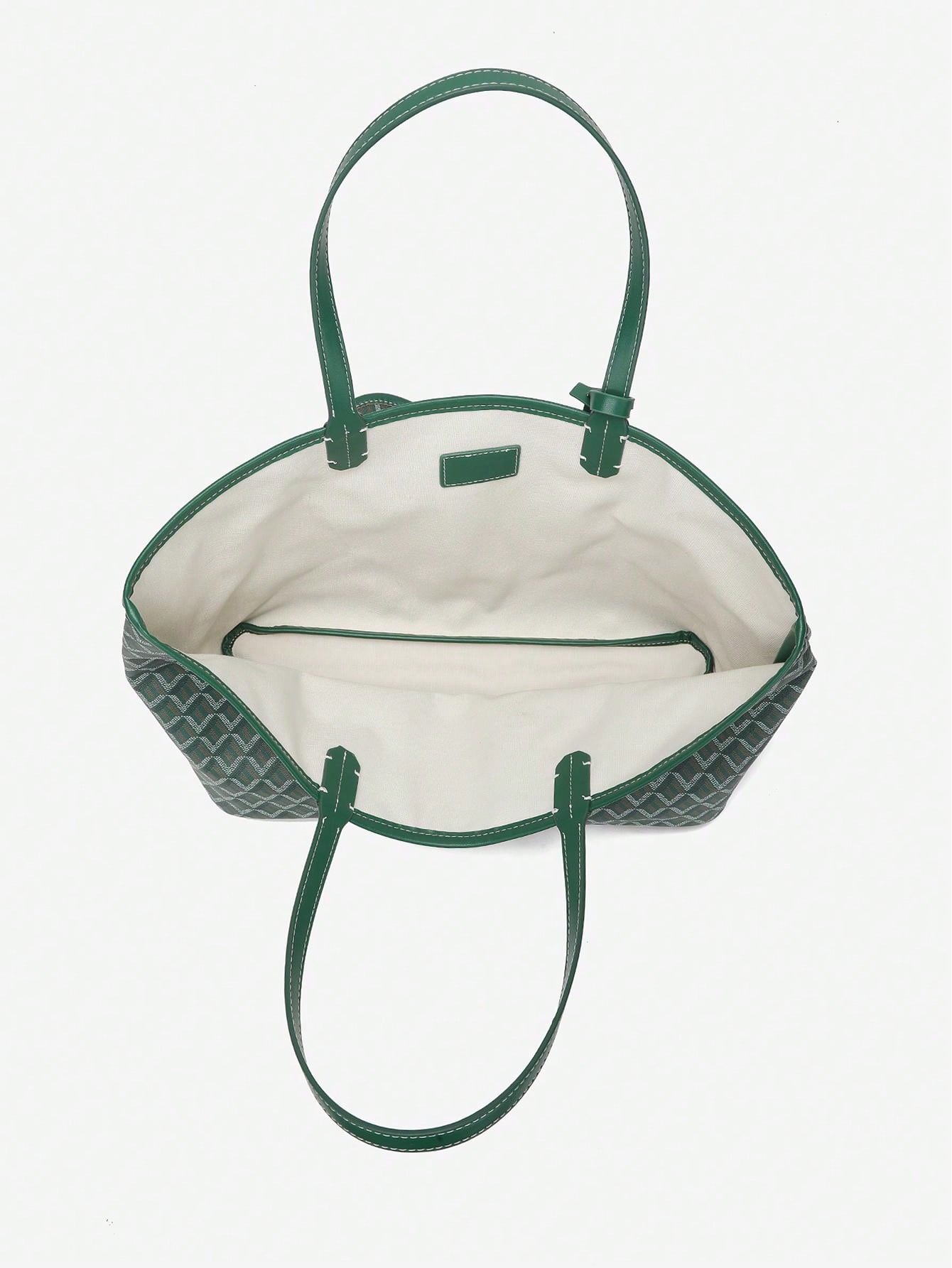 Bolso de Hombro Casual para Damas PVC | Tote Bag | Bolsa grande ligera para estudiantes
