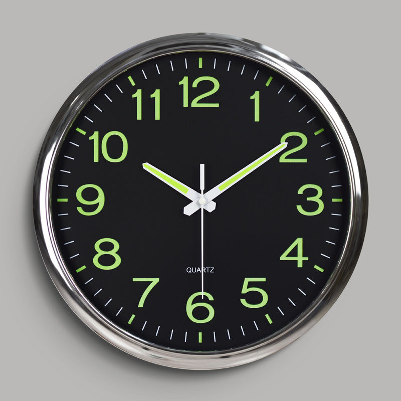 Reloj de Pared Brillante Silencioso 30 Cm