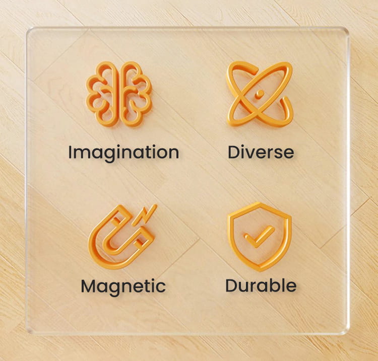 MagnaBuild – Set de vehículo de construcción magnético creativo | 50% DESCUENTO