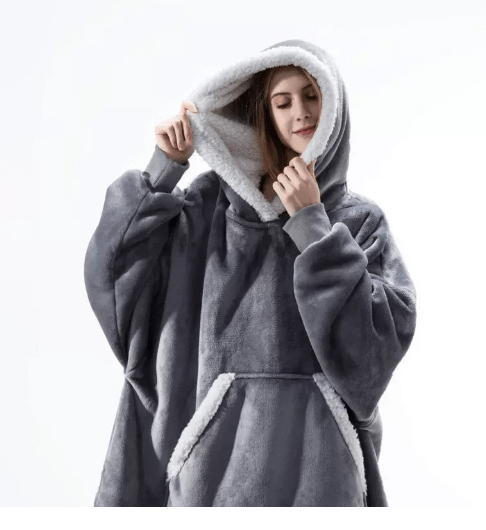 SNUGGOVA – Sweat à capuche en polaire pour un confort ultime