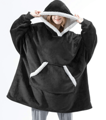 SNUGGOVA – Sweat à capuche en polaire pour un confort ultime