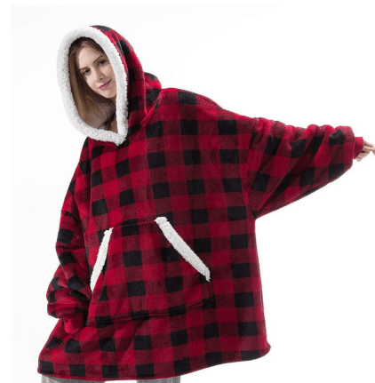 SNUGGOVA – Sweat à capuche en polaire pour un confort ultime